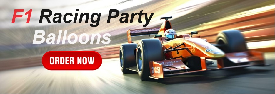 Racing Car Party Balloons